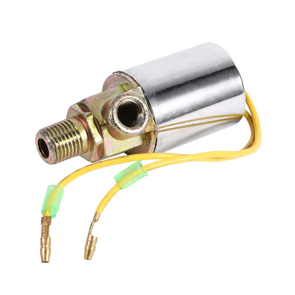 Électrovanne 24V 180PSI pour klaxon de train et camion avec raccord cuivre 1/4 NPT mâle