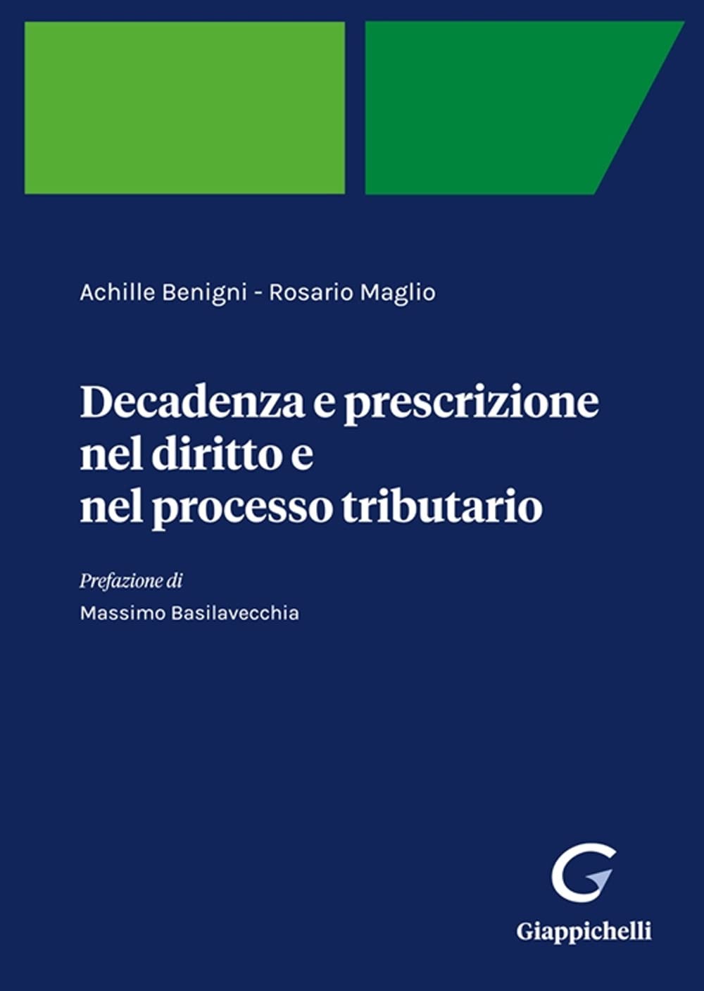 Decadenza E Prescrizione Nel Diritto E Nel Processo Tributario - 4