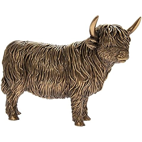 Leonardo Collection Bronzed Highland Cow Figurine Cover