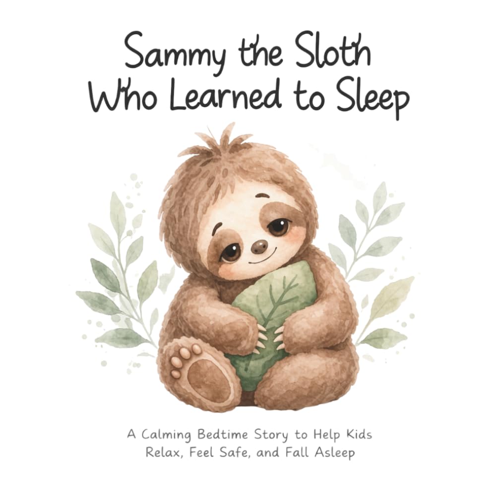Sammy the Sloth Who Learned to Sleep: A Calming Bedtime Story to Help Kids Relax, Feel Safe, and Fall Asleep