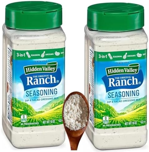 Amazon.com : Hidden Valley Ranch Dressing Mix 16 oz (2 Pack) – Original ...