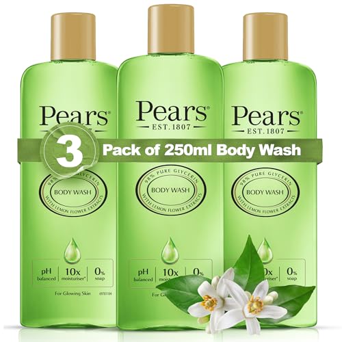 Pears Soft & Fresh Gel de Ducha con 10 veces más de hidratación* 250ml (3 Pack)