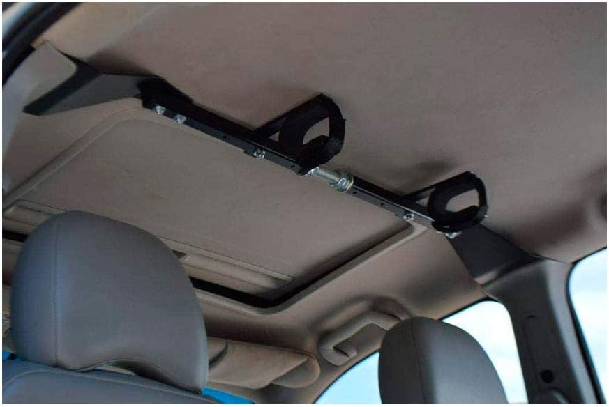 Great Day CL1501 48"-54" Overhead Gun Rack (Center-Lok for Truck), Black, Single