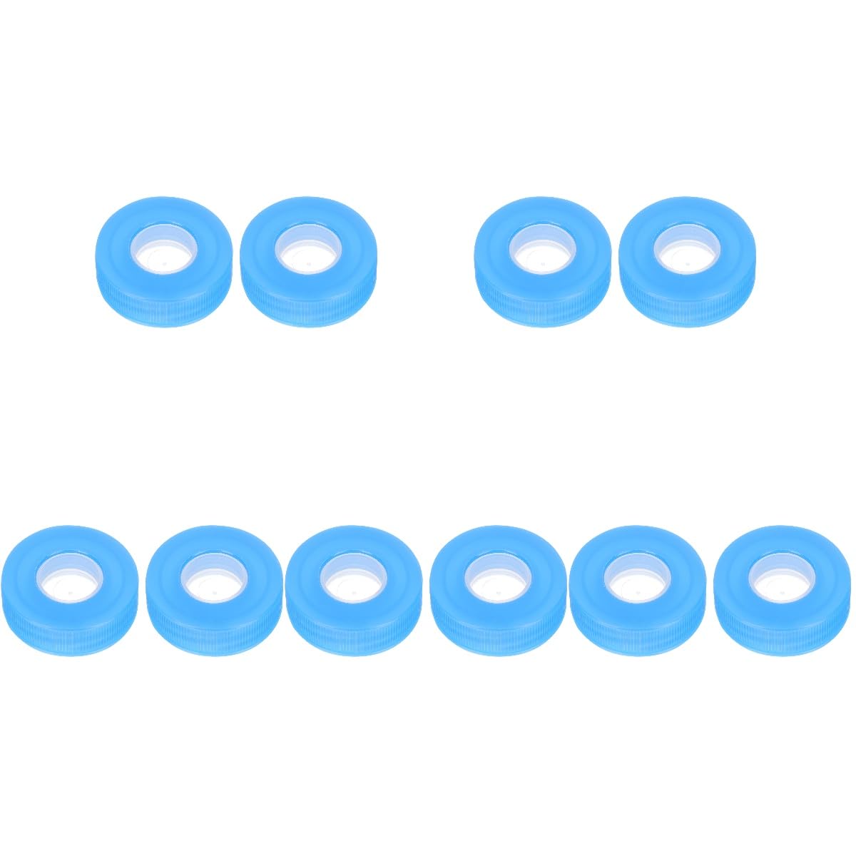 DOITOOL 5 Sets Ersatzdeckel Für Wasserkrug Auslaufsichere Kappen Leicht Zu Reinigen Wiederverwendbar Zur Wasseraufbewahrung 2 Stück X 5