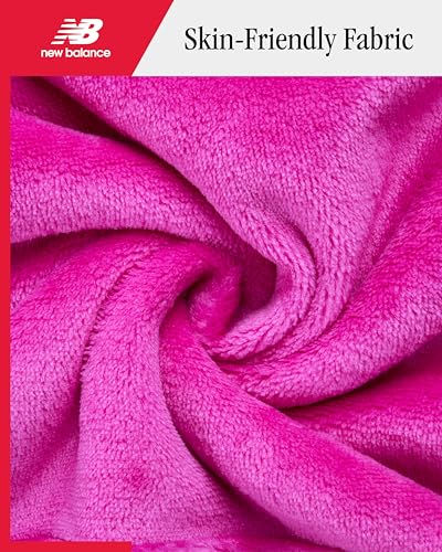 New Balance Girls Leggings Set - 2 Piece Cozy Plush Fleece Pullover Hoodie and Athletic Leggings for Girls (Sizes: 7-16)3