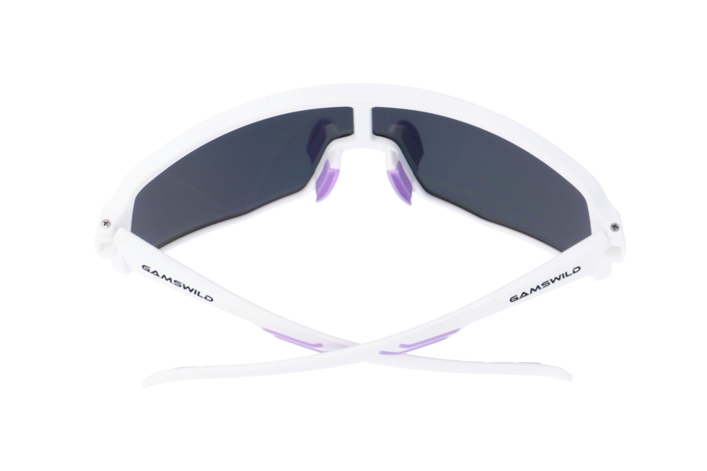 Gamswild WS4042 Occhiali da ciclismo – Occhiali da sole polarizzati – Occhiali da sole veloci – Lenti in policarbonato infrangibile – 100% protezione dai raggi UV – grazie ai raggi UV400 – 27 g