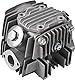 Trkimal 52,4 mm Kompletter Zylinderkopf Ventilbaugruppe Ersatz für 4-Takt Chinesisch TaoTao Coolster ATV 110 cc Pit Quad Dirt Bike Go Kart