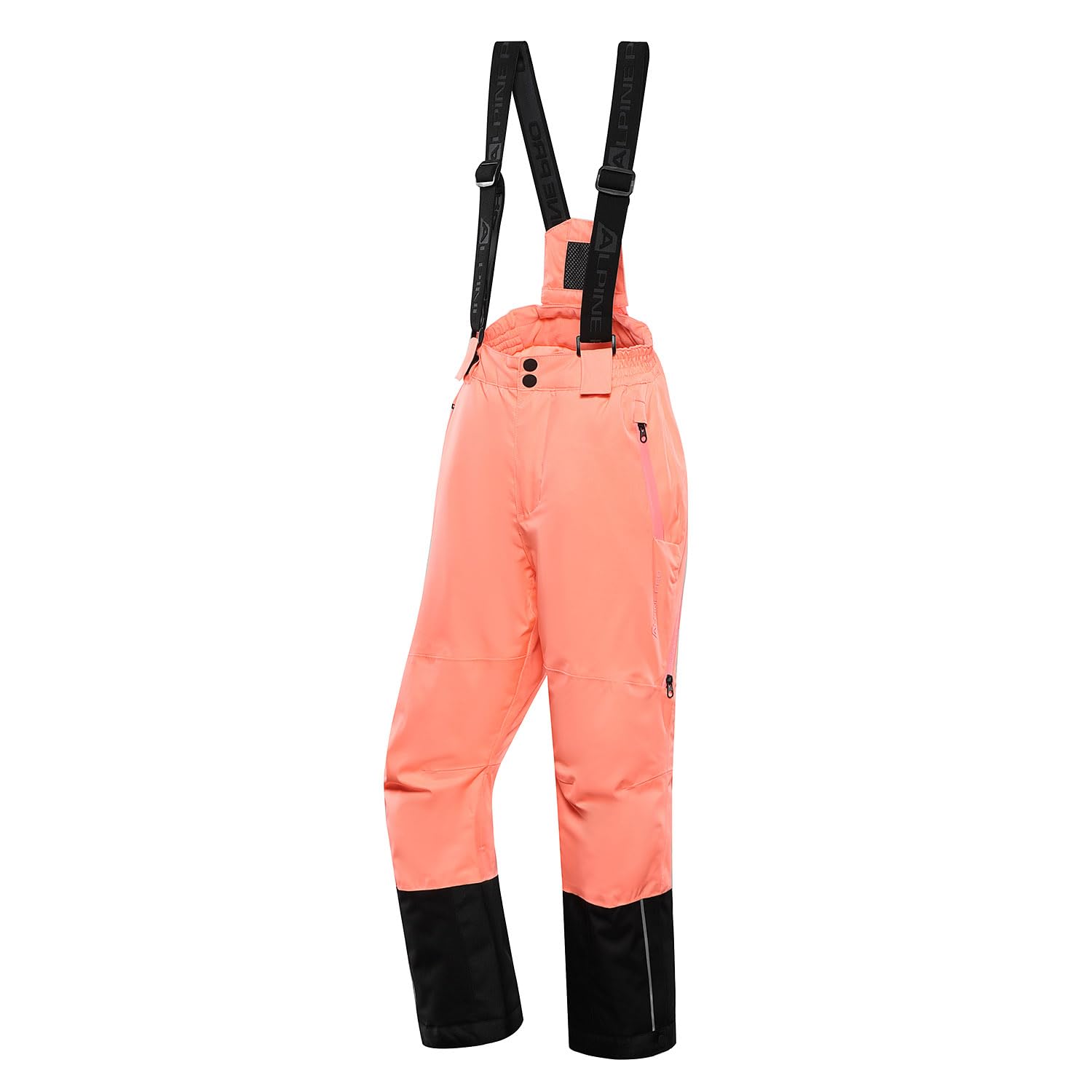 Alpine PRO FELERO Mädchen Skihose, Winterhose, Thermohose, Funktionshose, Snowboardhose, Sporthose, Wasserdichtes, Atmungsaktives und Winddichtes Material, PTX Snow, Warme Füllung und Futter