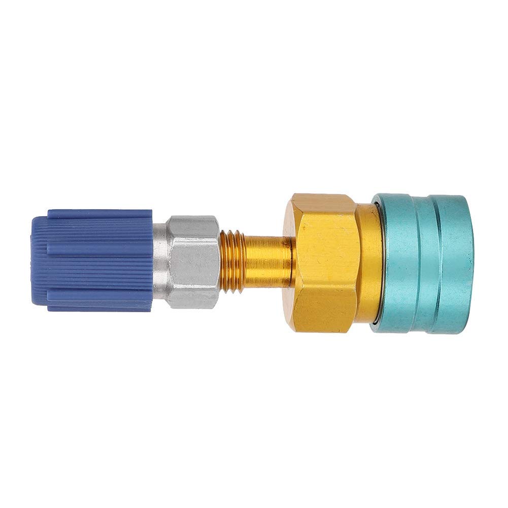 Złącze klimatyzacji, R1234YF do R134A adapter szybkozłączka dolnego złącza klimatyzacji samochodowej