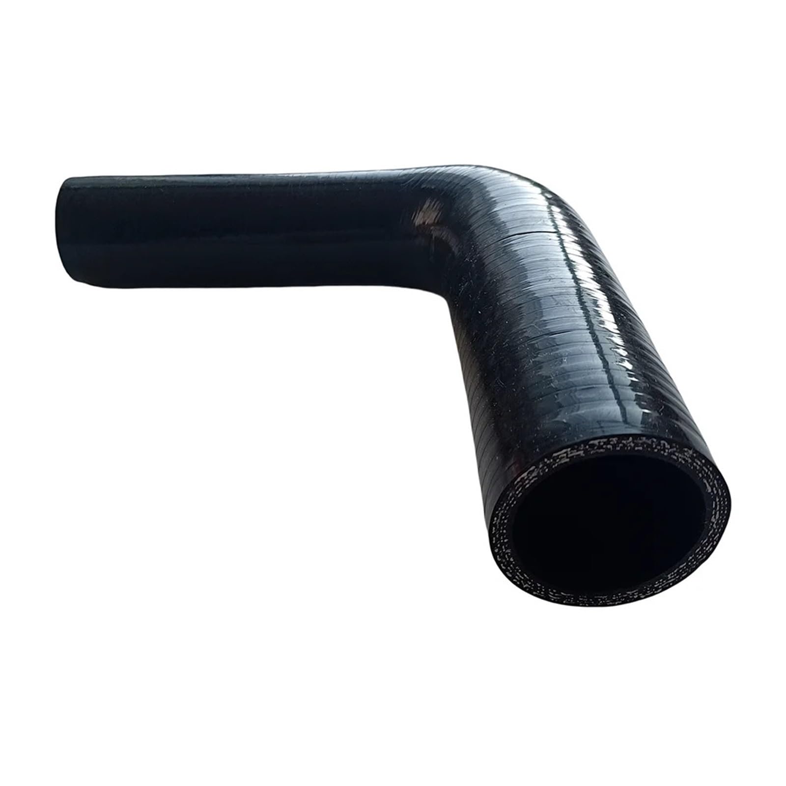 Buouagd Black Turbo Air Intake Intercooler Pipe Hose 90 Degree Reducer Elbow Intercooler Tube Pipe Turbo Intake Pipe Id16-35Mm To Id19-45Mm Silicone Tube Elbow(150Mm_id16-19Mm)
