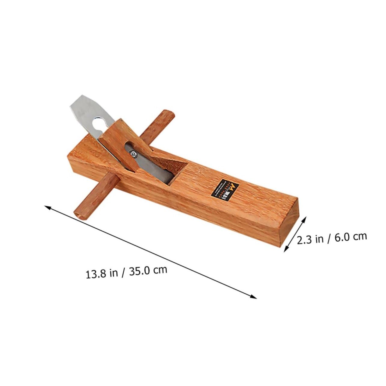 Cepilladora de Madera Manual Herramienta de Acero y Madera para Carpintería Alta Dureza y Resistencia al Desgaste, Uso en Taller