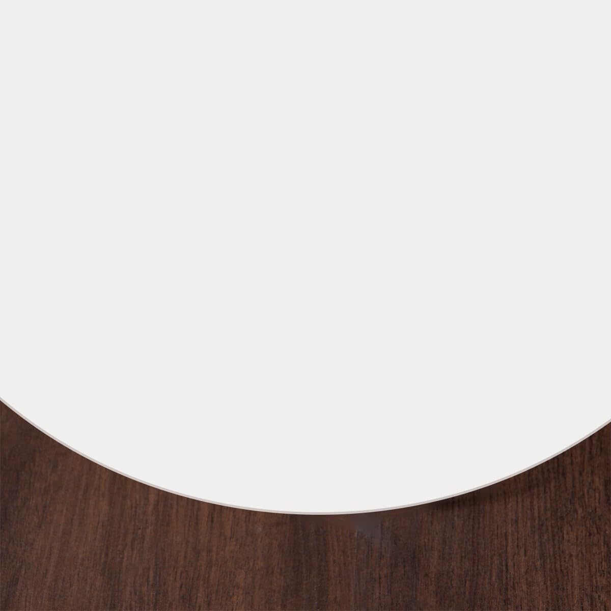 AtHaus® Placa acrílica blanca opalina | Ø 750 mm | 4 mm grosor | UV y resistente a impactos | Lámina protectora doble cara | Translúcida y multifuncional