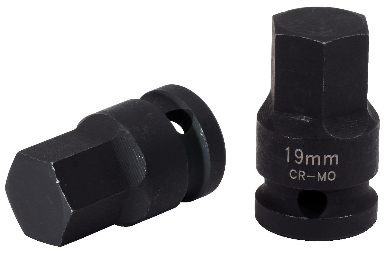 Ks Tools 150.1709 Drive Shaft Bit Socket Hex, 1/2", 17Mm