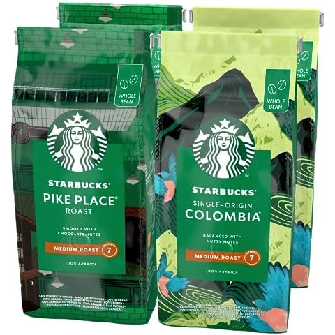 Starbucks Pike Place Roast Whole Bean Coffee Cover