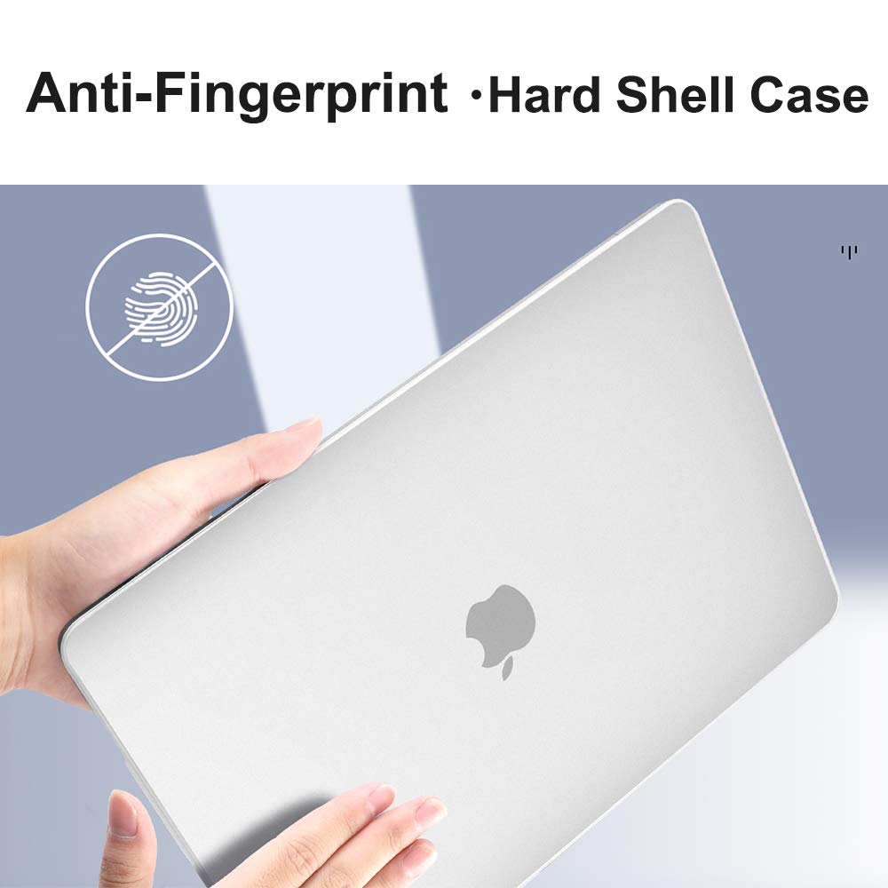 MOSISO Custodia Compatibile Con MacBook Pro 13 Cover M2 M1 2025 2024 2023 2022-2016 A2338 A2289 A2251 A2159 A1989 A1706 A1708 Con/senza Touch Bar, Case Per MacBook Pro 13,3 Pollici, Chiaro Cristallo - Foto 13