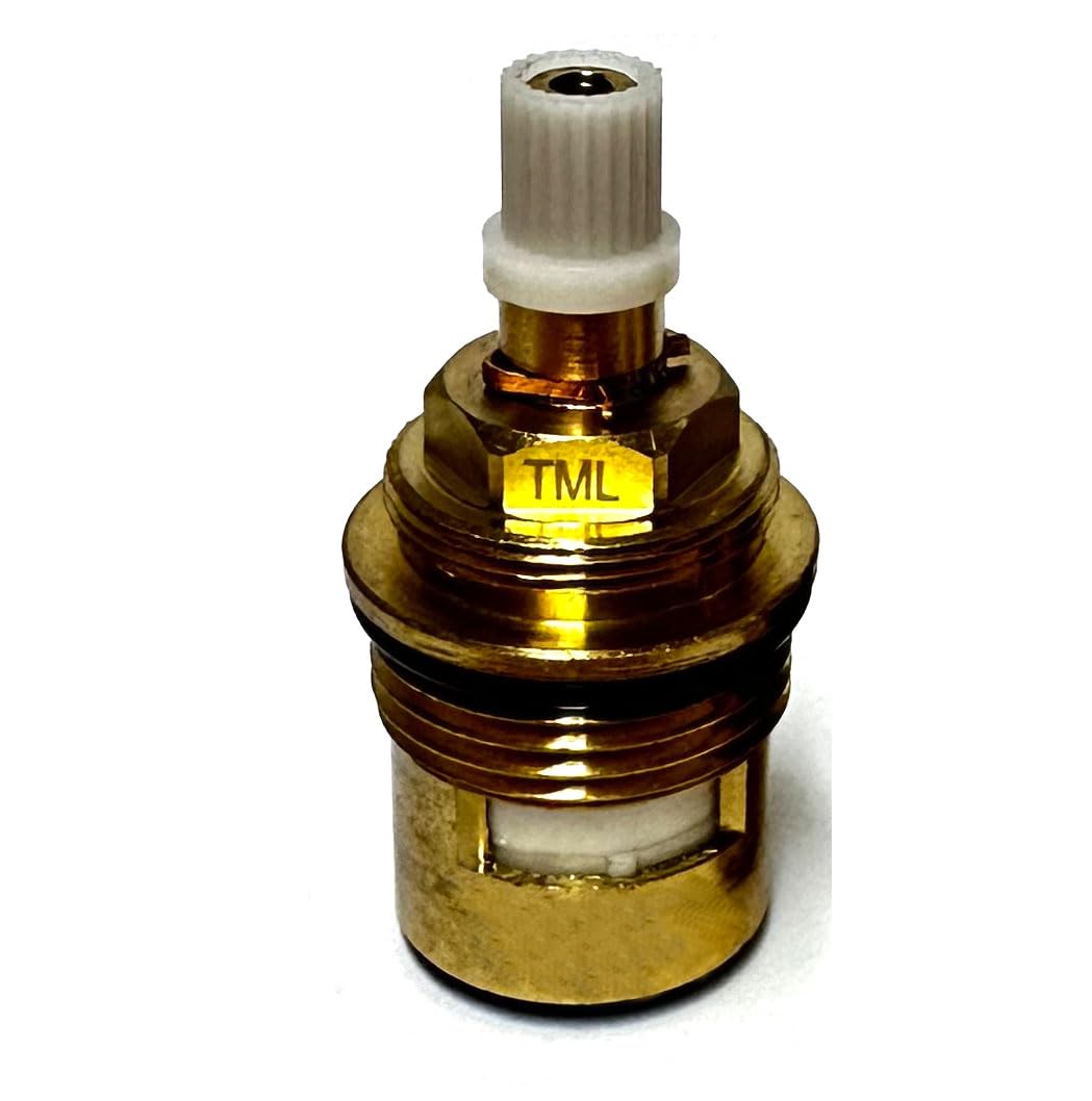 Tap Cartridge BSP 3/4" Compatible with Perrin & Rowe Rohl 9.13501 Anti-Clockwise to Open Complete with Spline Adaptor