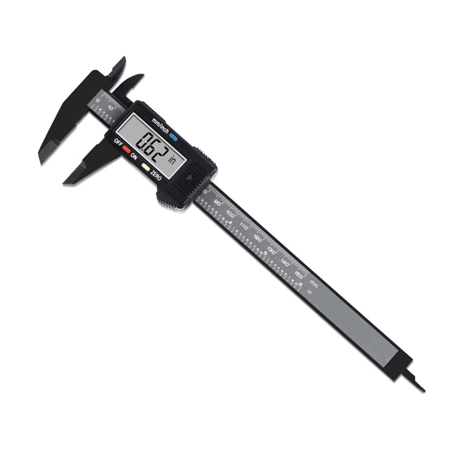 Suwmiarki cyfrowe 100 mm 150 mm Suwmiarka cyfrowa elektroniczna 6-calowa suwmiarka z włókna węglowego Mikrometr Narzędzie pomiarowe Linijka cyfrowa Suwmiarka cyfrowa