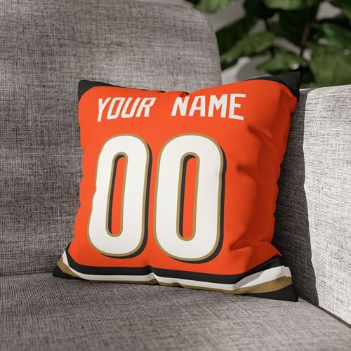 Image of ANTKING Throw Pillow 2 Packs Personalized Custom Any Name Number for Men Women Boy Gifts