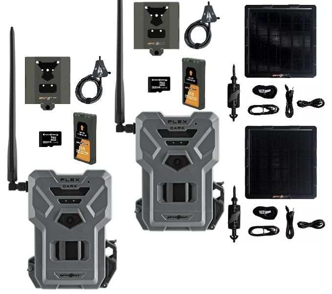 Amazon.com: SPYPOINT Flex Dark Twin Cellular Trail Camera, On