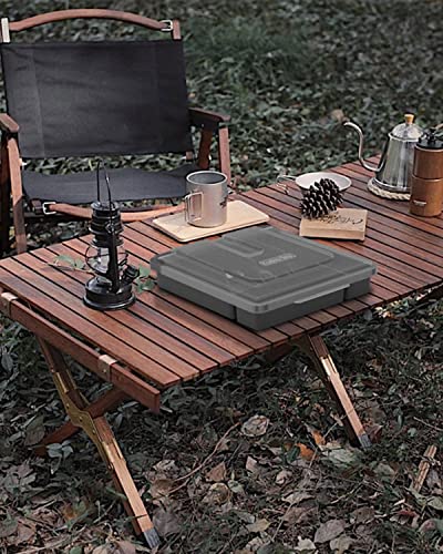 HIMAugbo Portaposate con coperchio, resistente