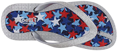 Capelli New York Girls Flip Flops Faux Leather Thong4