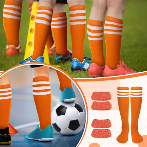 Image of Panitay 2 /12 /16 /24 Pairs Softball Soccer Socks Glitter Eye Black Stickers Team Spirit Accessories for Youth Women Sport Wear