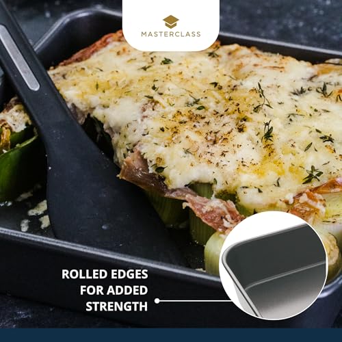 MasterClass Large Roasting Tin,Deep with PTFE, PFOA and BPA Free Non Stick, Grey, 39 x 28 x 7 cm - Image 6