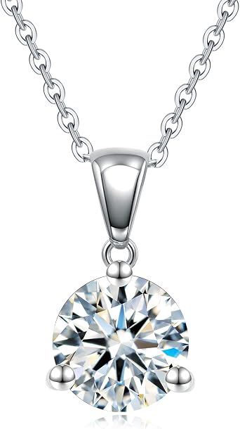 Amazon.com: Moissanite Necklace for 