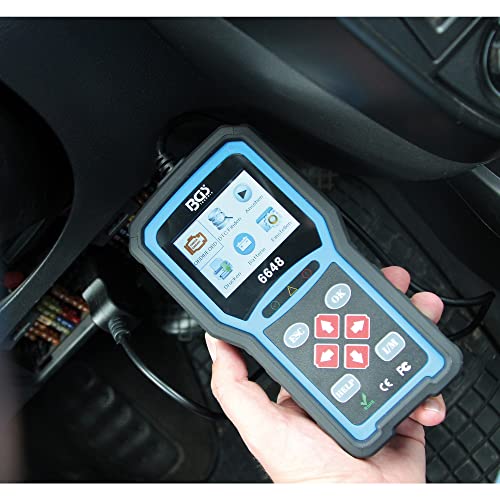 BGS 6648 | OBD 2 (EOBD) Fehler-Diagnosegerät | Klartext-Fehlercode | Auto-Scanner/Code-Leser
