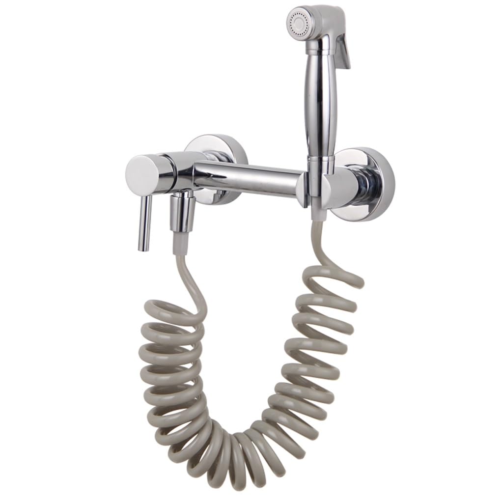 Hot and Cold Valve Water Shower Bidet Nozzle Cleaning Clean Toilet Toilet Bidet Set Uniform Size knvbn-555 D