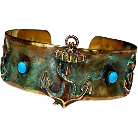 Elaine Coyne Anchors Aweigh Cuff Bracelet Cover