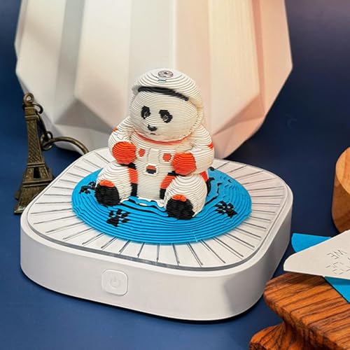 Bloc-notes 3D panda pour libérer l'esprit et décorer la maison