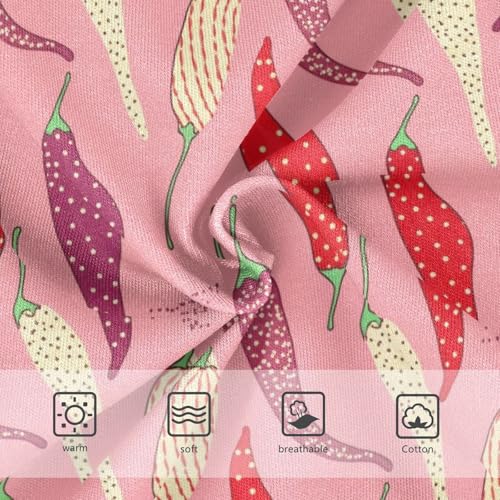 Girls Underwear Toddlers 2t Cotton Panties for Girl Animal Briefs Kids Undies Red Purple Beige Chili Pink3