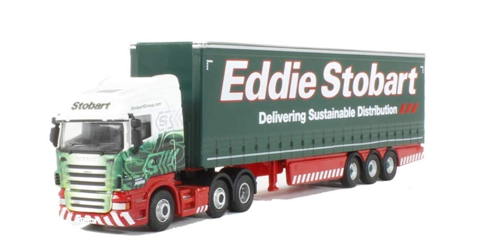Oxford Diecast STOB039 Eddie Stobart Scania Highline Curtainside