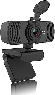 Web Camera, Webcam 2K Full HD Auto Focus Built-in Microphone USB Webcam 1920 * 1080P Desktop Laptops Mini Web Cam Camera for Conferencing Computer Camera for Calls/Conference,Laptop/Deskto