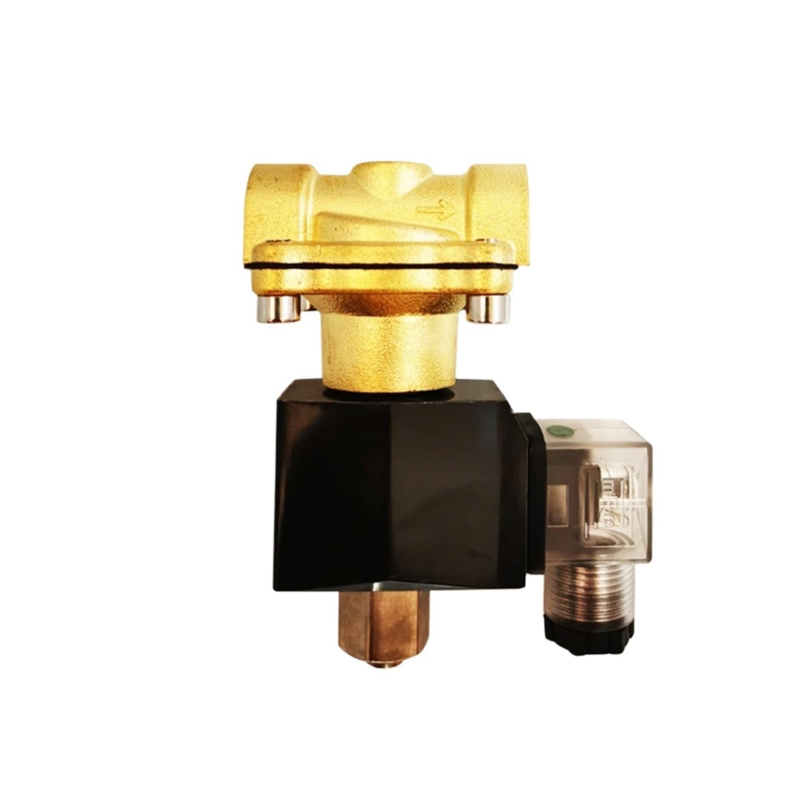 Válvula Solenoide, Sello normalmente abierto del agua EPDM de la válvula electromagnética 1/2 pulgada for el tratamiento aguas(BSP,120VAC)