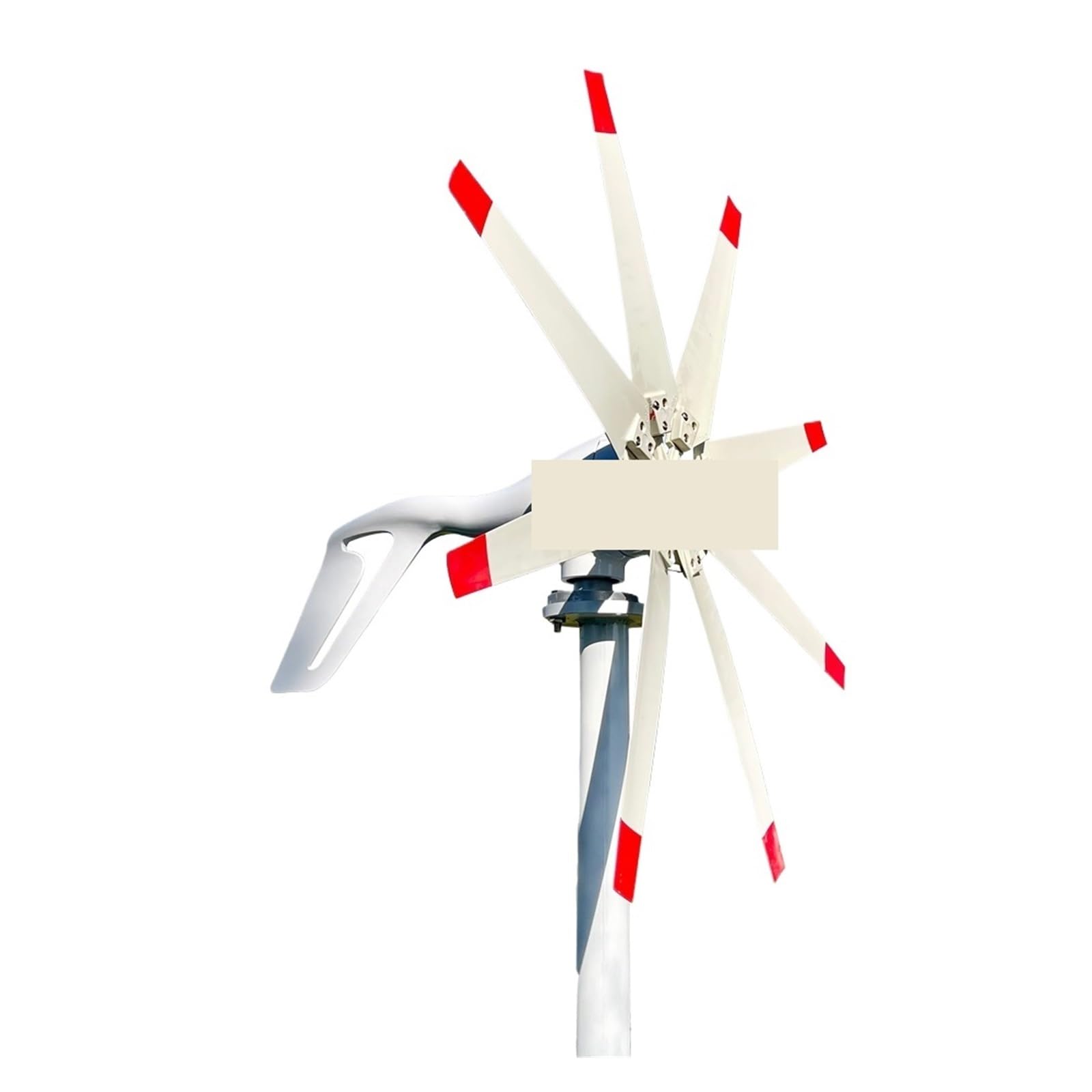 Otenc 3000W Wind Turbine, Horizontal Wind Turbine Nerator Windmill Low Speed Starting Turbines(Onecolor)