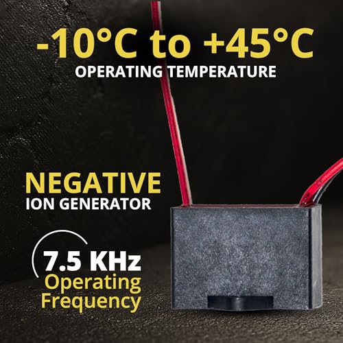 Generador de iones negativos 12V DC portátil miniatura 7