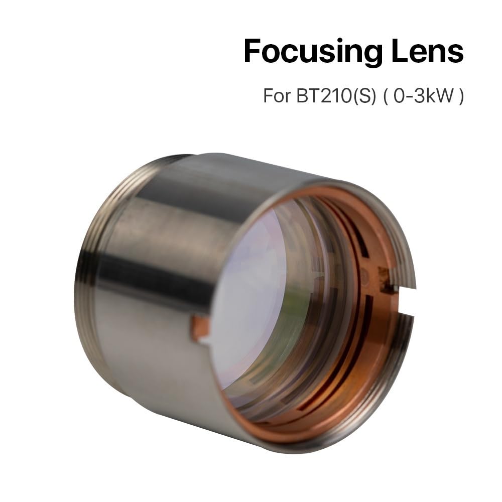 Lente di messa a fuoco F125mm for testa laser BT210/BT210S, lente di collimazione D28 3kw F100mm con supporto 1 pz.(30 * 24 * 28mm)
