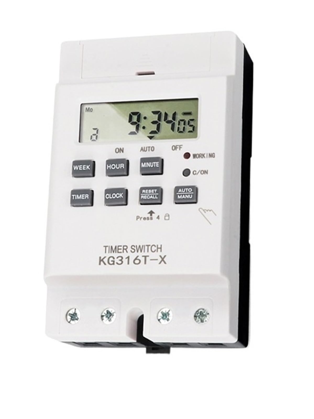 30A 220V, time Switch Programming 30A Power Failure module(30A Timer 2pcs)