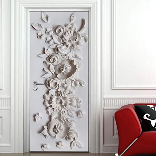 Autocollant de porte 3D - Papier peint de porte - Affiche de porte auto