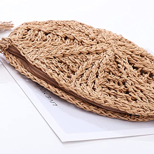 Moda Rotonda Borse a Tracolla Borsa a Maglia