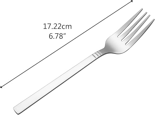 Miniatura 2 de Morcte Tenedor de postre de acero inoxidable, juego de 12