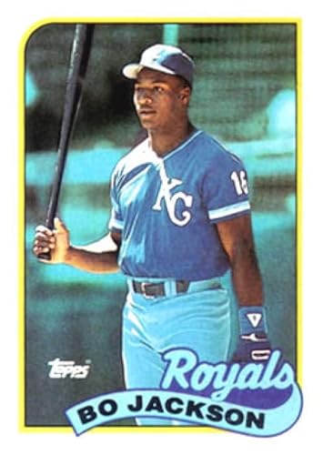 Baseball 1989 Topps 540 Bo Jackson NM-MT Royals