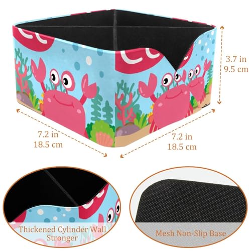 Organiseur de bureau crabe à 4 compartiments pour ranger vos crayons - 4