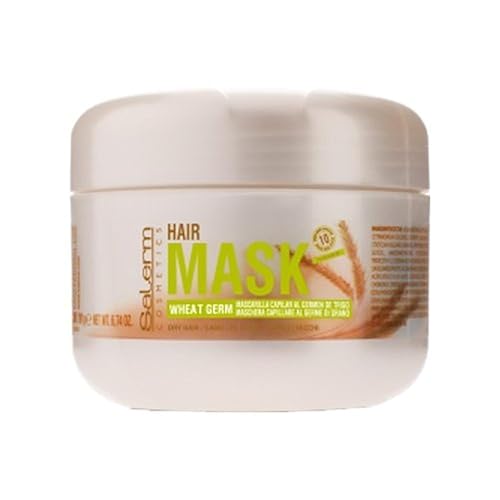 Salerm Mascarilla capilar Germen de Trigo 6.8 fl oz / 6.74 oz / 6.74 Oz para cabello seco