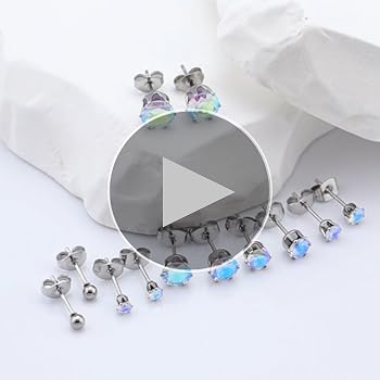 Amazon.com: 5 Pairs of Surgical Stainless Steel Aurora