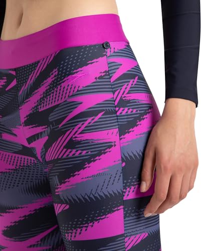 Image of Speedo Women's Endurance 10 Boom Splice Printed Swim Capri