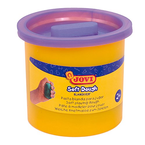 Jovi Soft Dough Blandiver, 5 Tubs, 110 g, Purple (45006)