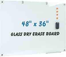小物 BWS Amazon.com : Wingwise Glass Dry Erase Board, 48 x 36 Inches